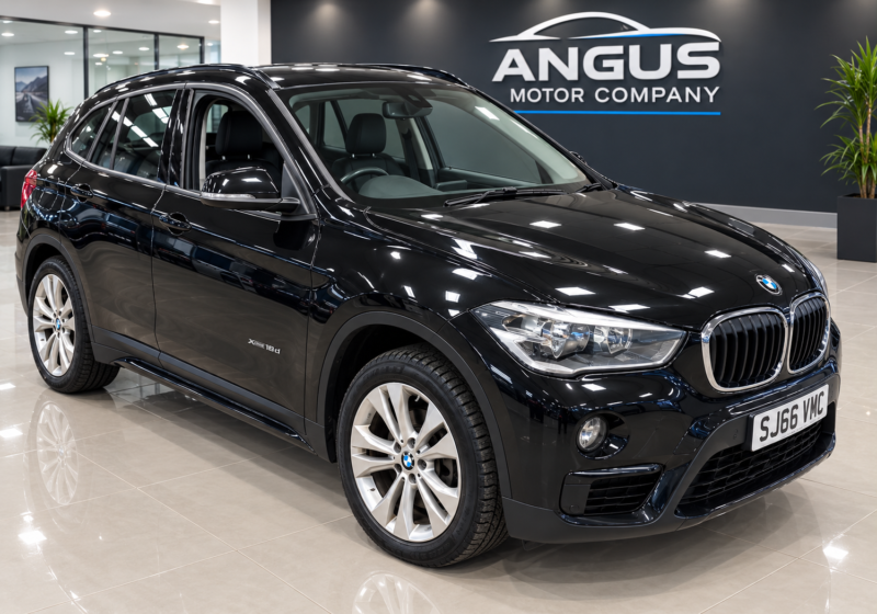 2015 BMW X1 2.0 18d Sport SUV 5dr Diesel Manual Xdrive Euro 6 (s/s) (150 Ps) in Black — image 1