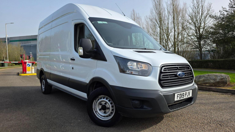 2019 Ford Transit 2.0 350 Ecoblue Rwd L3 H3 Euro 6 5dr in White — image 1