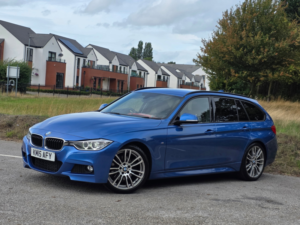 2015 BMW 3 Series 2.0 328i M Sport Touring 5dr Petrol Auto Euro 6 (s/s) (245 Ps) in Blue — image 3