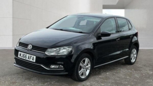 2016 Volkswagen Polo 1.0 Bluemotion Tech Match Euro 6 (s/s) 5dr in Black — image 2
