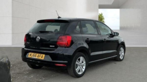 2016 Volkswagen Polo 1.0 Bluemotion Tech Match Euro 6 (s/s) 5dr in Black — image 4
