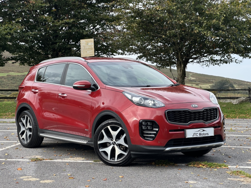 2016 Kia Sportage 2.0 Crdi Gt-Line 5dr Auto [awd], Diesel, Red + Good History in Red — image 1