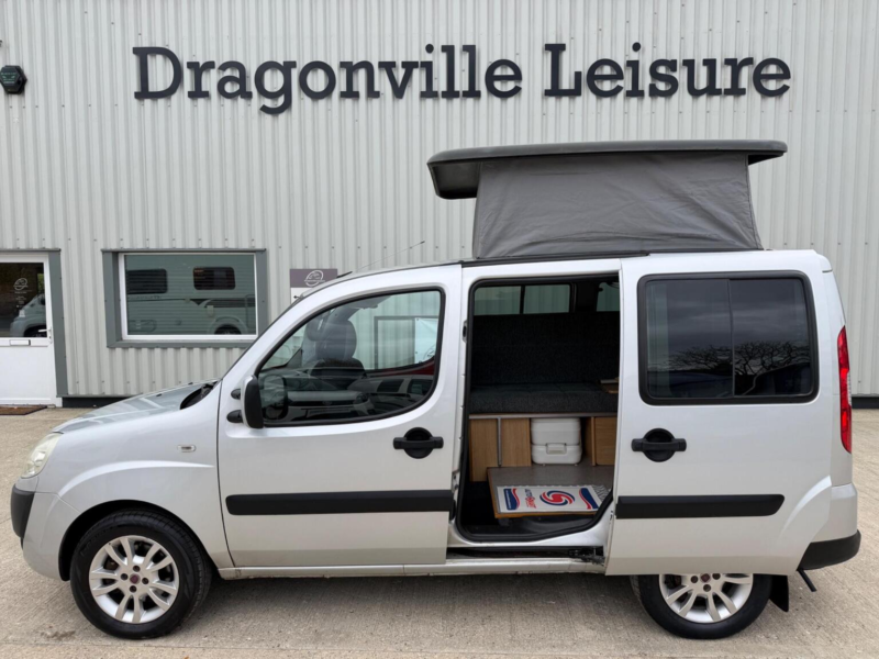 2009 Fiat Doblo Micro Camper Van Urban Campers 2 Berth in Silver — image 1