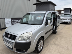 2009 Fiat Doblo Micro Camper Van Urban Campers 2 Berth in Silver — image 5