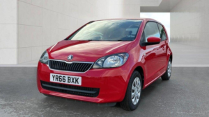 2016 Skoda Citigo 1.0 Mpi Se Euro 6 3dr in Red — image 2