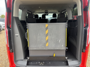 2018 Ford Tourneo Custom Wheelchair Accessible Vehicle Wav 2.0 310 Ecoblue Titanium in Red — image 5