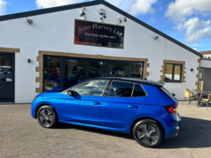 2023 Skoda Fabia 1.0 Mpi Colour Edition Euro 6 (s/s) 5dr in Blue — image 3