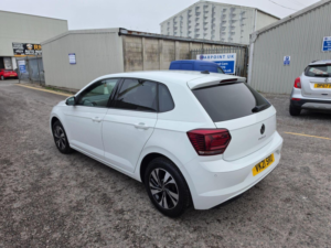 2021 Volkswagen Polo 1.0 Evo Match Euro 6 (s/s) 5dr in White — image 4