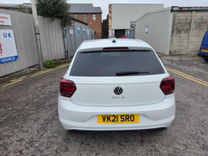 2021 Volkswagen Polo 1.0 Evo Match Euro 6 (s/s) 5dr in White — image 5