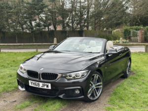 2019 BMW 4 Series 3.0 430d M Sport Convertible in Black — image 2