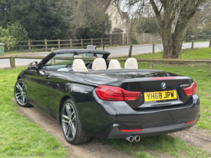 2019 BMW 4 Series 3.0 430d M Sport Convertible in Black — image 3
