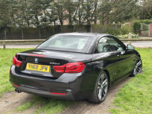 2019 BMW 4 Series 3.0 430d M Sport Convertible in Black — image 5