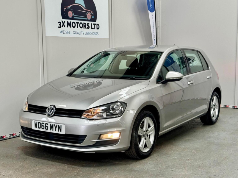 2017 Volkswagen Golf 1.4 Tsi Bluemotion Tech Match Edition Euro 6 (s/s) 5dr in Silver — image 1