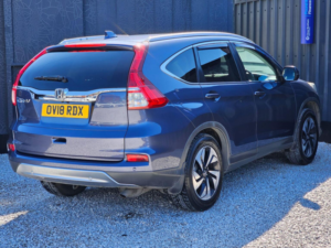 2018 Honda Cr-V 1.6 I-Dtec Ex Auto 4WD Euro 6 5dr in Blue — image 2