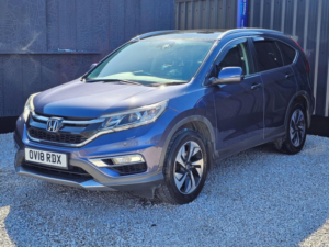 2018 Honda Cr-V 1.6 I-Dtec Ex Auto 4WD Euro 6 5dr in Blue — image 6