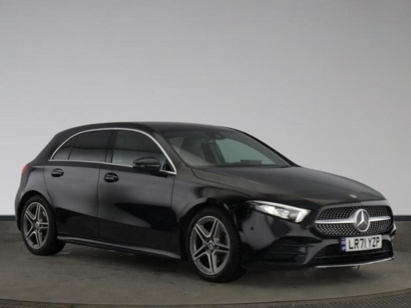 2021 Mercedes-Benz A Class 1.3 A200 Amg Line (executive) 7g-Dct Euro 6 (s/s) 5dr in Black — image 1