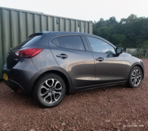 2018 Mazda Mazda2 1.5 Skyactiv-G Sport Nav in Grey — image 3