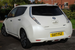 2017 Nissan Leaf 30kwh Tekna Auto 5dr in White — image 4