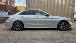 2020 Mercedes-Benz C Class 2.0 C300 Amg Line Edition G-Tronic+ Euro 6 (s/s) 4dr in Silver — image 5