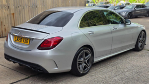 2020 Mercedes-Benz C Class 2.0 C300 Amg Line Edition G-Tronic+ Euro 6 (s/s) 4dr in Silver — image 6