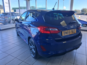 2018 Ford Fiesta 1.0 T Ecoboost St-Line in Blue — image 3