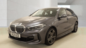 2021 BMW 1 Series 1.5 118i M Sport Hatchback 5dr Petrol Dct Euro 6 (s/s) (136 Ps) in Grey — image 2