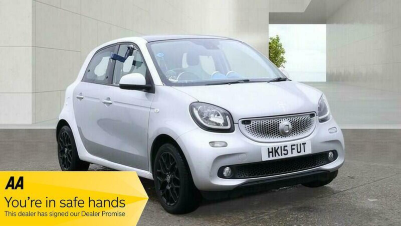 2015 Smart Forfour 0.9t Proxy (premium Plus) Euro 6 (s/s) 5dr in Silver — image 1
