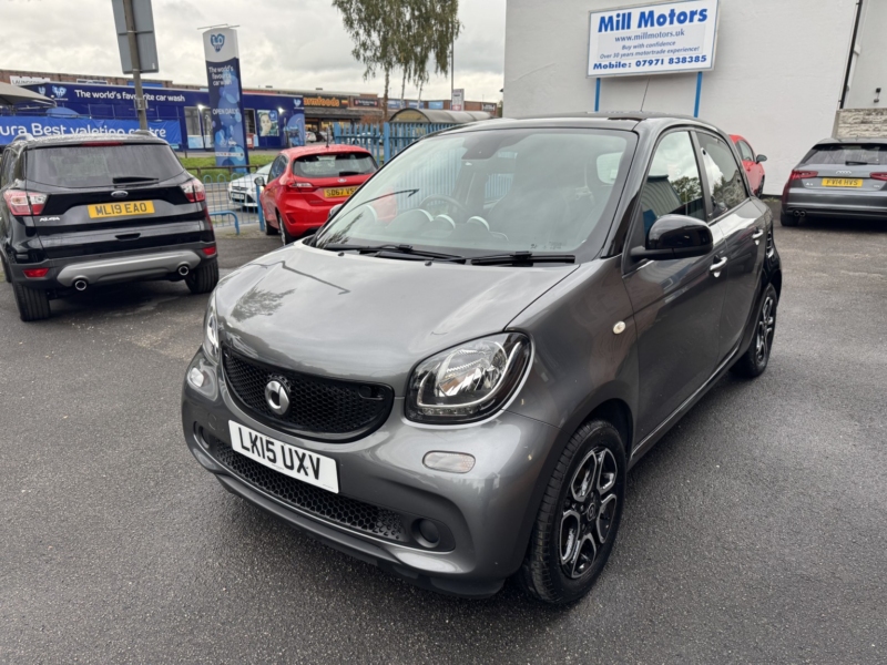 2015 Smart Forfour 1.0 Prime in Grey — image 1