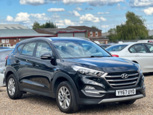 2017 Hyundai Tucson 1.6 Gdi Blue Drive Se Nav Euro 6 (s/s) 5dr in Black — image 6