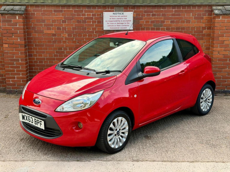 2013 Ford Ka 1.2 Zetec Euro 5 (s/s) 3dr in Red — image 1