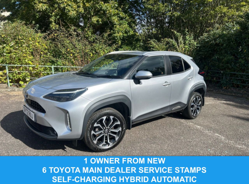 2022 Toyota Yaris Cross 1.5 Vvt-H Design SUV 5dr Petrol Hybrid E-CVT Euro 6 (s/s) (116 Ps) in Silver — image 1