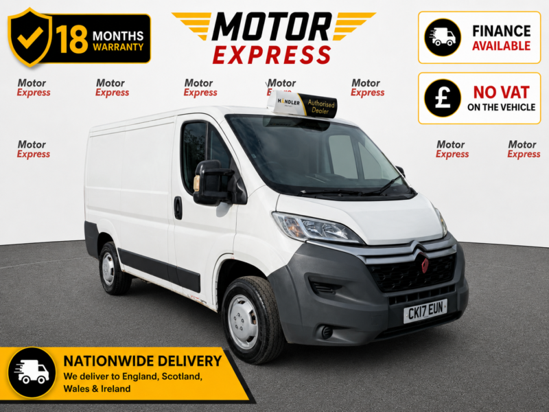 2017 Citroen Relay 2.0 Bluehdi 33 Enterprise in White — image 1