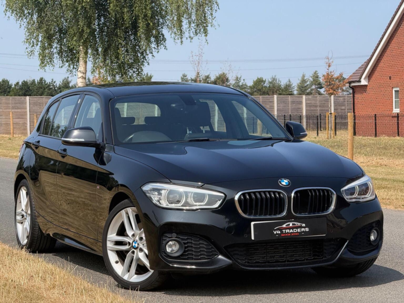 2016 BMW 1 Series 2.0 120d M Sport Auto Euro 6 (s/s) 5dr in Black — image 1