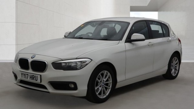 2017 BMW 1 Series 1.5 116d Ed Plus Diesel White 5dr 1 Keeper+satnav+leather in White — image 1
