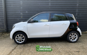 2019 Smart Forfour Hatchback (2014 - 2020) 1.0 Passion Euro 6 (s/s) 5dr A/c Manual in White — image 2