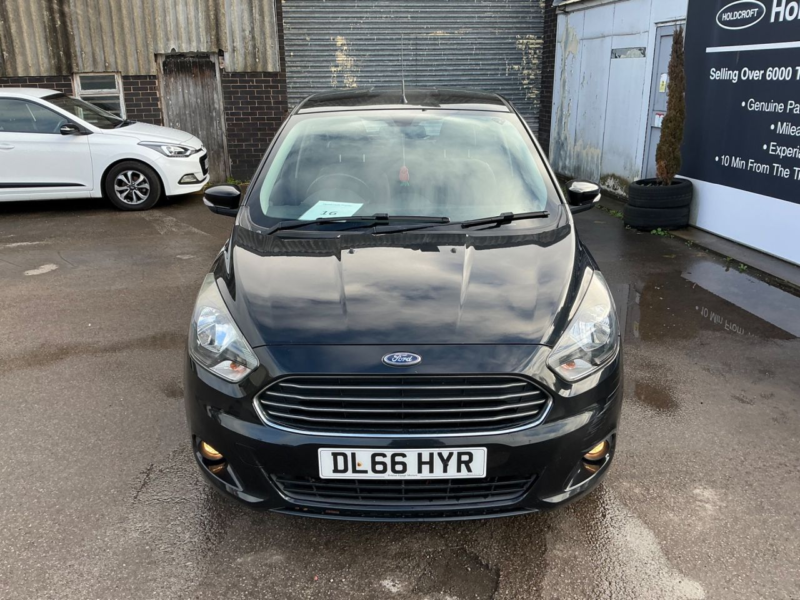 2016 Ford Ka+ 1.2 Ti-Vct Zetec Hatchback 5dr Petrol Manual Euro 6 (70 Ps) in Black — image 1