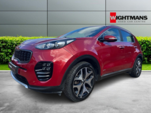 2016 Kia Sportage 1.6 T-Gdi Gt-Line in Red — image 3