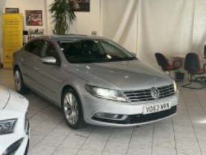 2013 Volkswagen Cc 2.0 Tdi Bluemotion Tech Gt in Silver — image 3