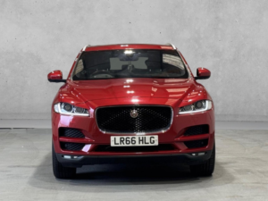 2016 Jaguar F-Pace 2.0 D180 Portfolio Auto AWD Euro 6 (s/s) 5dr in Red — image 5