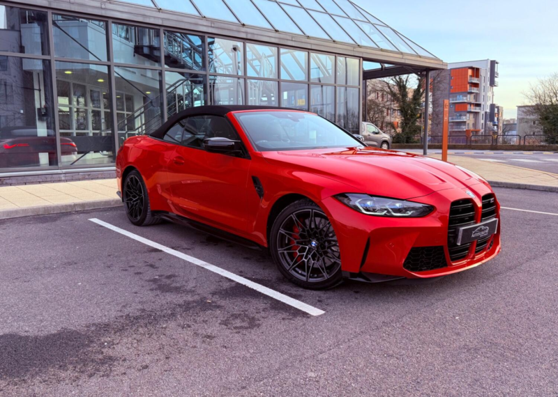 2022 BMW M4 3.0 M4 Competition M Xdrive Convertible in Red — image 1