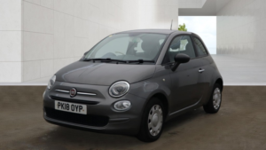 2018 Fiat 500 1.2 500 My17 1.2 69hp Pop in Grey — image 2