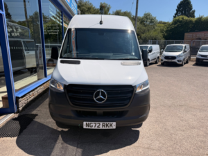 2023 Mercedes-Benz Sprinter 2.0 315 Cdi Progressive Panel Van 5dr Diesel Manual Fwd L2 H2 Euro 6 150 Ps in White — image 2