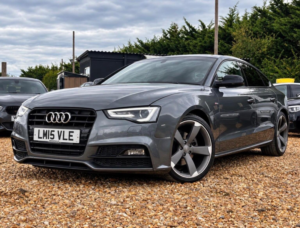 2015 Audi A5 2.0 Tdi Black Edition Plus Sportback Euro 5 (s/s) 5dr in Grey — image 4