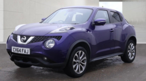 2014 Nissan Juke 1.6 Tekna Xtron Euro 5 5dr in Blue — image 2