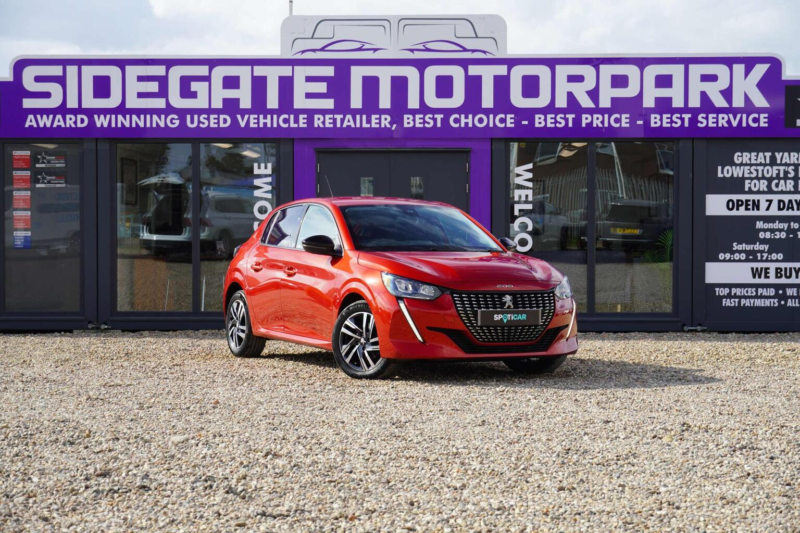 2023 Peugeot 208 1.2 Puretech Allure Premium + Euro 6 (s/s) 5dr in Red — image 1