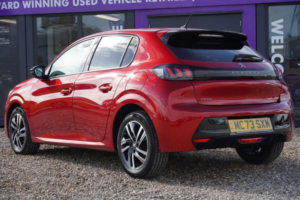 2023 Peugeot 208 1.2 Puretech Allure Premium + Euro 6 (s/s) 5dr in Red — image 2
