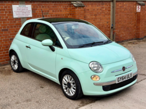 2014 Fiat 500 1.2 Lounge Dualogic Euro 6 (s/s) 3dr in Green — image 2