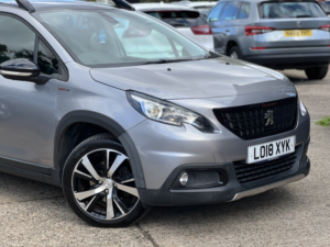 2018 Peugeot 2008 1.2 Puretech Gt Line in Grey — image 3