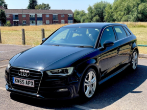 2016 Audi A3 2.0 Tdi S Line Sportback Euro 6 (s/s) 5dr (nav) in Black — image 3