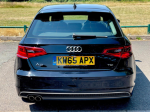 2016 Audi A3 2.0 Tdi S Line Sportback Euro 6 (s/s) 5dr (nav) in Black — image 5